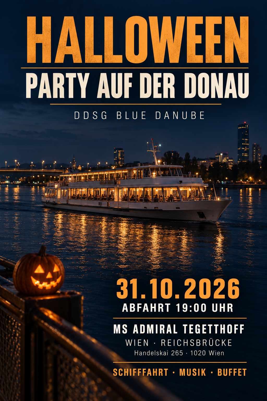 Halloween auf der Donau